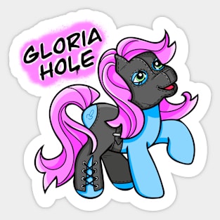 Gloria Hole Sticker